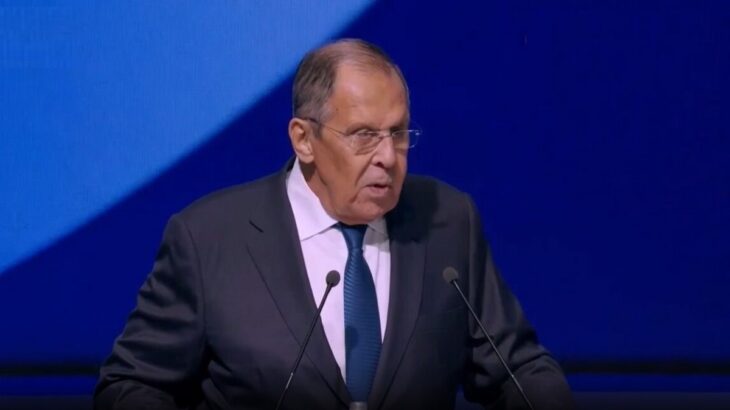 Sergej Lavrov v televizi