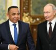 Michael Andrianirina a Vladimir Putin v Moskvě