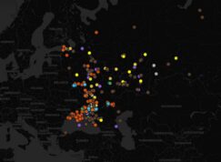 Mapa útoků na Rusko