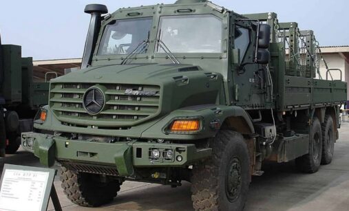 Nákladní vozidlo Mercedes-Benz Zetros