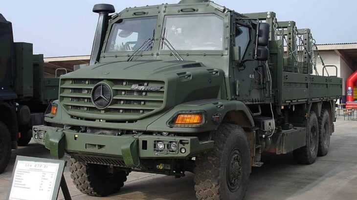 Nákladní vozidlo Mercedes-Benz Zetros