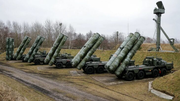 Odpalovače S-400 ruské armády