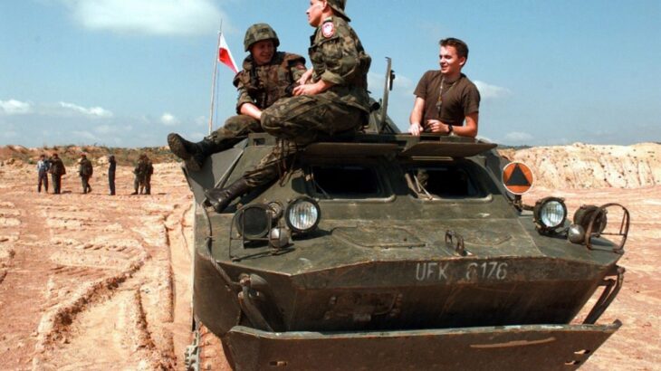 Polští vojáci na BRDM-2