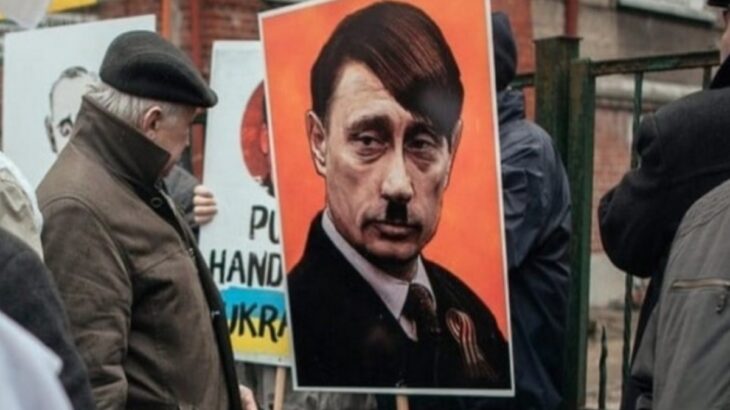 Putin jako Hitler