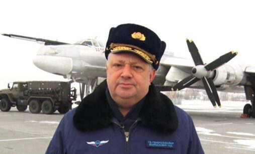Ruský generálmajor Nikolaj Varpachovič