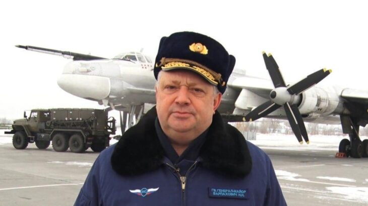 Ruský generálmajor Nikolaj Varpachovič