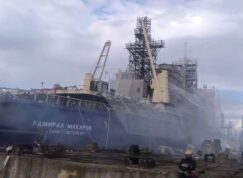 Ruský ledoborec Admiral Makarov