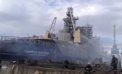 Ruský ledoborec Admiral Makarov
