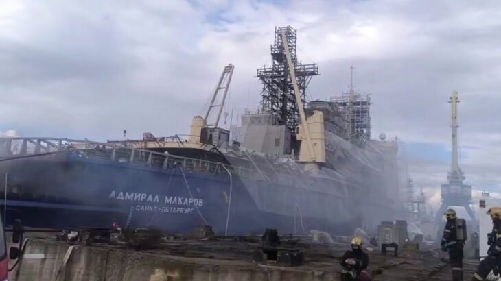 Ruský ledoborec Admiral Makarov