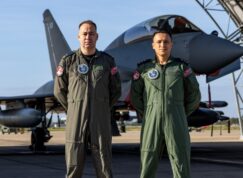 Turečtí piloti trénují na Eurofighterech Typhoon
