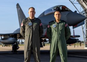 Turečtí piloti trénují na Eurofighterech Typhoon