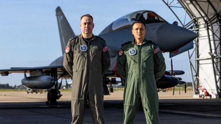 Turečtí piloti trénují na Eurofighterech Typhoon
