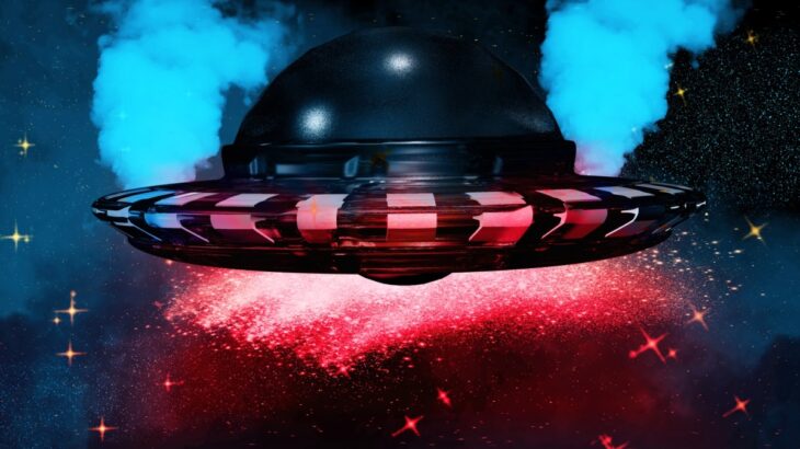 Ilustrace UFO