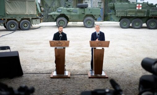 Volodymyr Zelenskyj a Mark Carney