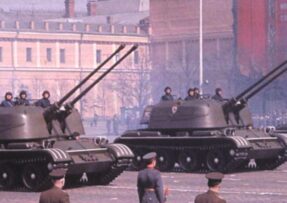 ZSU-57-2 na přehlídce