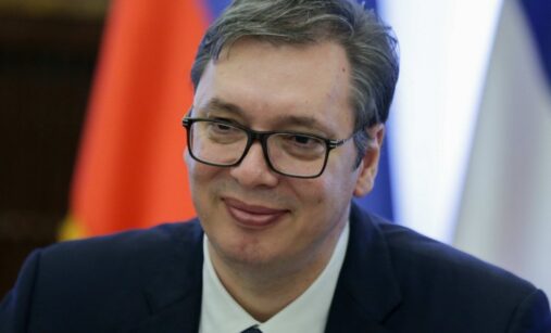 Srbský prezident Aleksandar Vučić