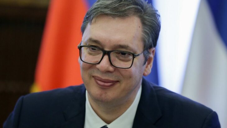 Srbský prezident Aleksandar Vučić