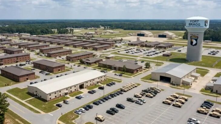 Americká základna Fort Bragg