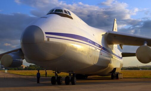 An-124 Ruslan v Rusku