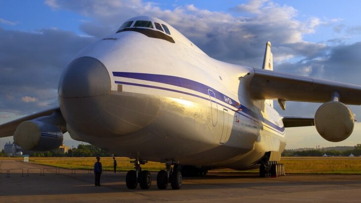 An-124 Ruslan v Rusku