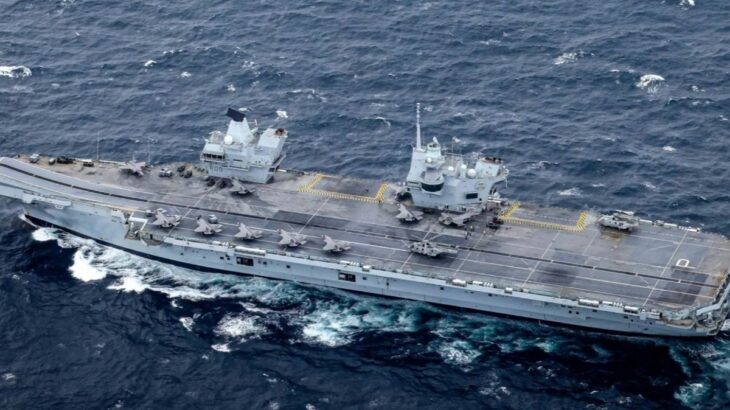 Britská letadlová loď HMS Prince of Wales