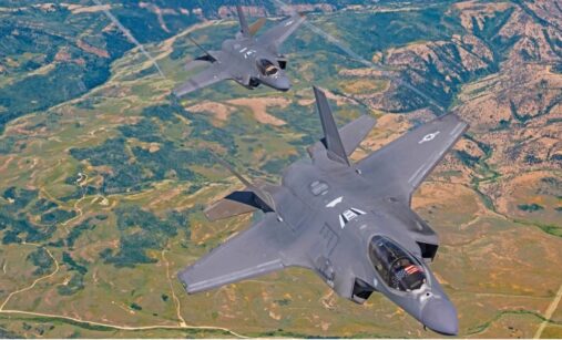 Dvě F-35A amerického letectva