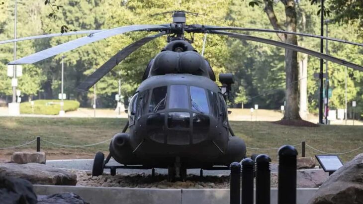 Mi-17 restaurovaný CIA