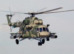 Ruský vrtulník Mi-8AMTSh