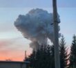 Výbuch v chemickém závodě Krasnozavodsk