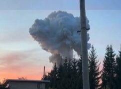 Výbuch v chemickém závodě Krasnozavodsk