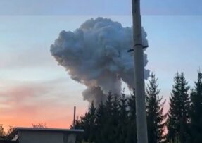 Výbuch v chemickém závodě Krasnozavodsk
