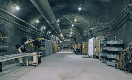 Tunel v Nevadě