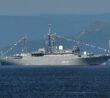 Ruská špionážní loď SSV-535 Kareliya