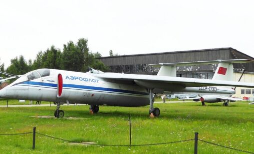 Ruský letoun M-17 Stratosféra