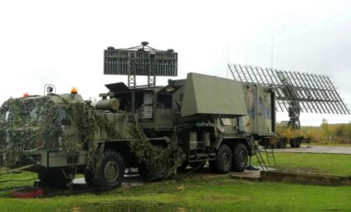 Ruský radar Irbis