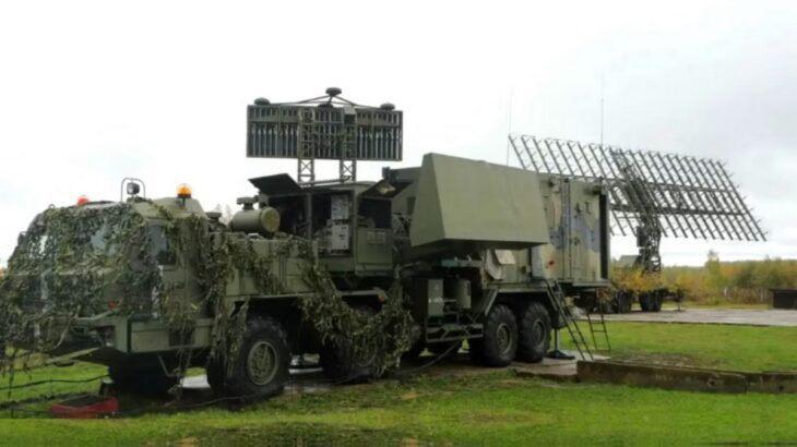 Ruský radar Irbis