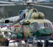 Ruský vrtulník Mi-8 s novými pylony