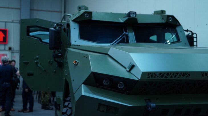 Samohybný minomet Alakran na podvozku Patriot 4x4