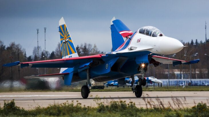 Su-30SM ruských rytířů