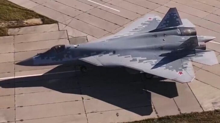 Ruský letoun páté generace Suchoj Su-57