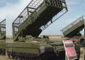 Ruský raketomet TOS-3 Drak