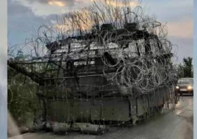 Ukrajinský ježčí tank