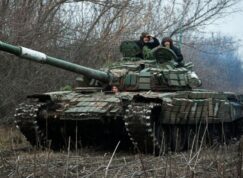 Ukrajinský tank T-72M1