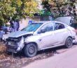 Vybuchlé auto válečného zločince Romana Siromjatnikova
