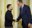 Volodymyr Zelenskyj a Olaf Merz