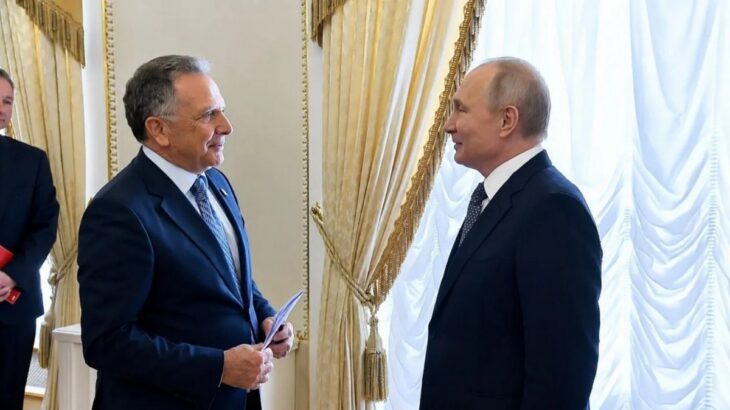 Steve Witkoff s Vladimirem Putinem